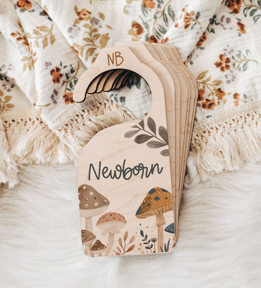 Cottage Farm Mushroom Nursery Closet Divider