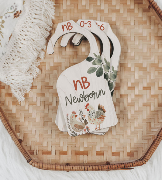 Cottage Farm Nursery Closet Divider