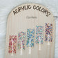 Simple Modern Confetti Personalized 40oz Tumbler Topper