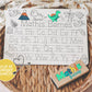 ColorMe Name Boards - Dino