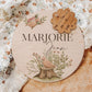 Hospital Door Hanger Girl, Hospital Name Sign, Door Hanger, Birds Baby Doorhanger, Nursery Name Sign, Newborn Birth Stats, Shower Gift