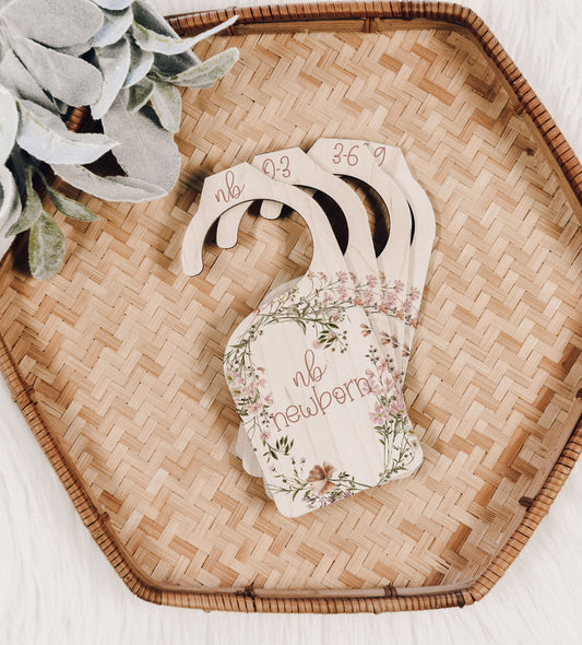 Wildflower Nursery Closet Divider