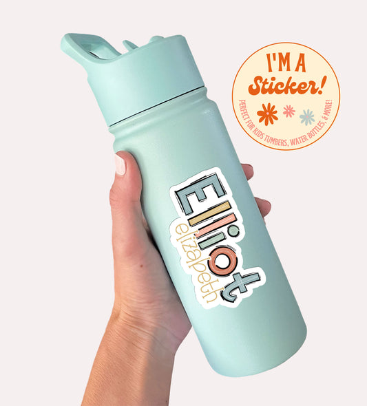 Custom Name Stickers