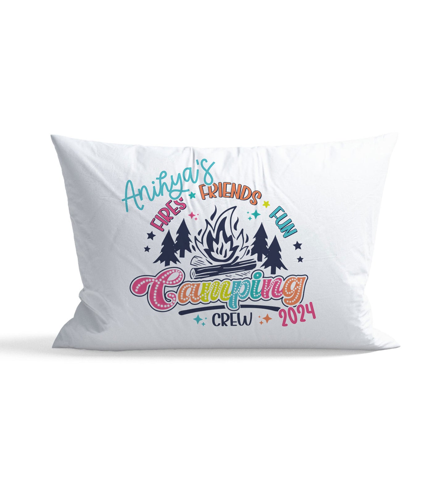 Camp Pillow Summer Camp Personalized