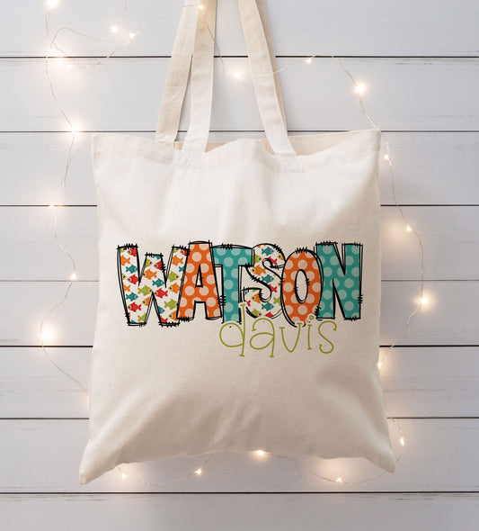 Personalized Kid Overnight Bag