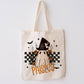Boo Tote Bag, Halloween trick or treat tote bag, Custom Canvas Halloween Bag, Trick or Treat Name Tote, Personalized Gifts for Halloween