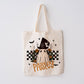 Boo Tote Bag, Halloween trick or treat tote bag, Custom Canvas Halloween Bag, Trick or Treat Name Tote, Personalized Gifts for Halloween