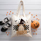 Boo Tote Bag, Halloween trick or treat tote bag, Custom Canvas Halloween Bag, Trick or Treat Name Tote, Personalized Gifts for Halloween