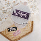 Stanley Tumbler Personalized Glitter Name Tags