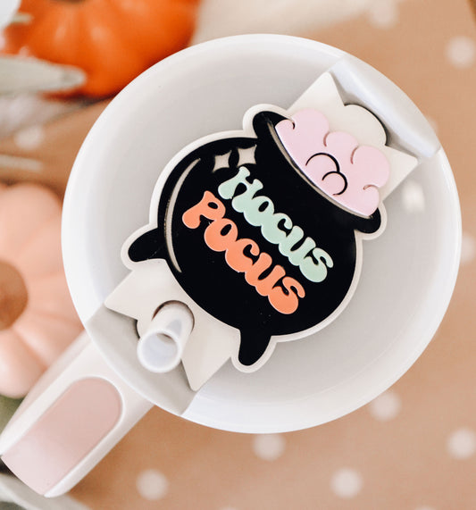 Halloween Personalized Stanley Tumbler Name Plate