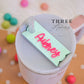 Electric Pink! Personalized Stanley Tumbler Name Plate Acrylic