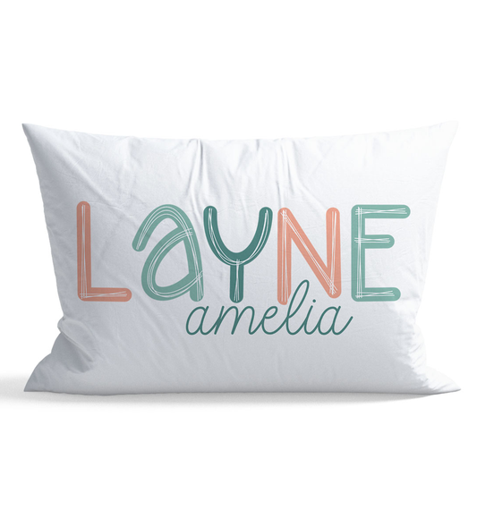Personalized Kid Pillow Case