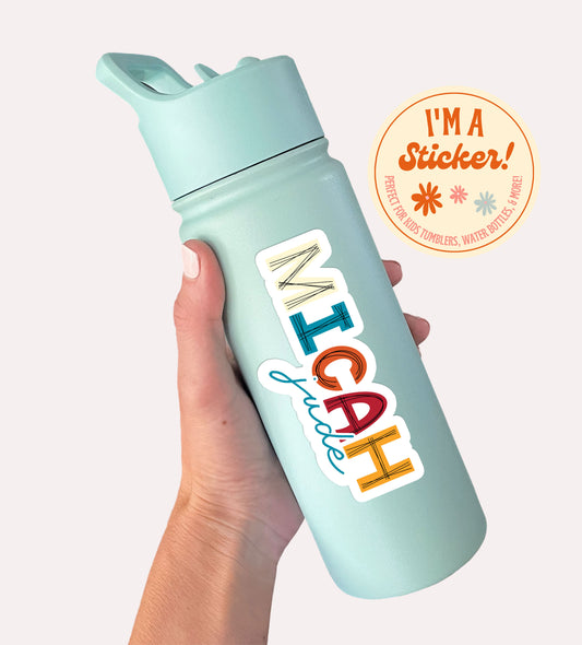 Custom Name Stickers