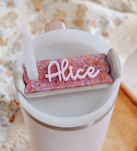 Mother's Day Stanley Tumbler Name Plate