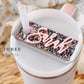 Stanley Tumbler Name Plate Personalized Glitter Flake Acrylic