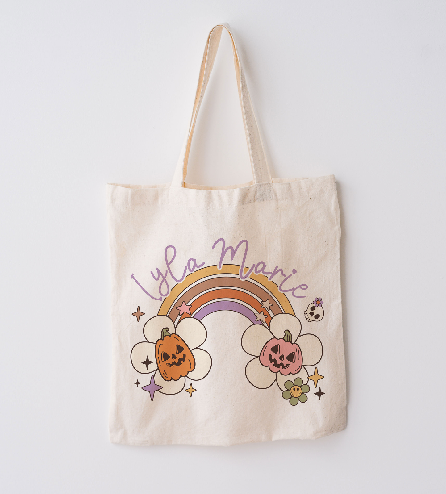 Rainbow Halloween Trick or Treat Bag