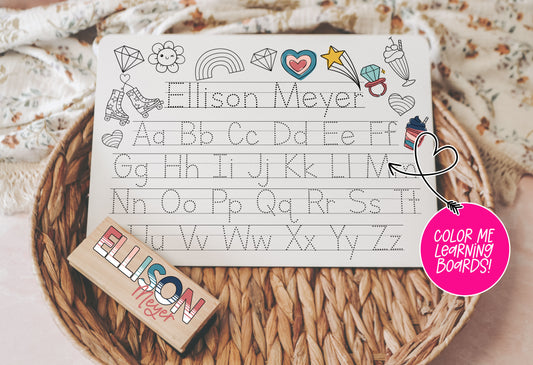 ColorMe Name Boards - Rainbows