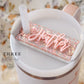 Stanley Tumbler Name Plate Personalized Glitter Flake Acrylic