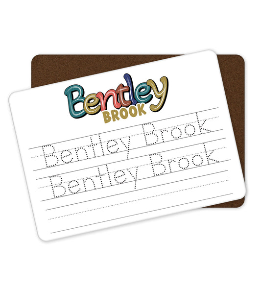 Personalized Dry Erase Name Tracing Board