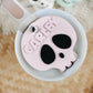 Halloween Skull Personalized Stanley Tumbler Name Plate Acrylic