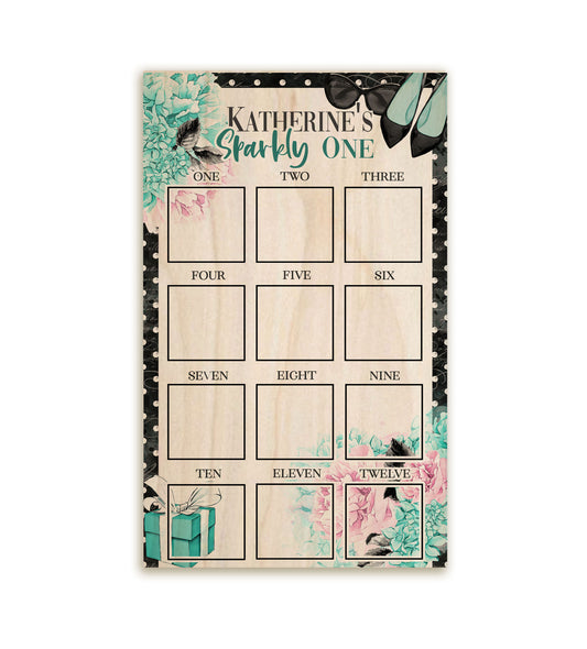 Sparkly One First Year Photo Board