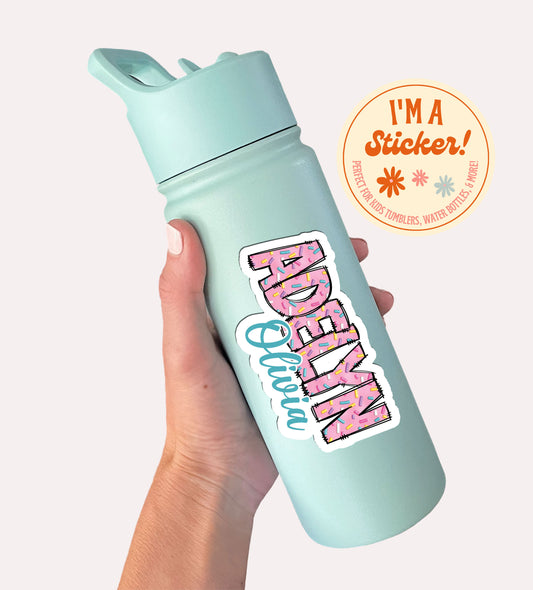 Custom Name Decal Stickers