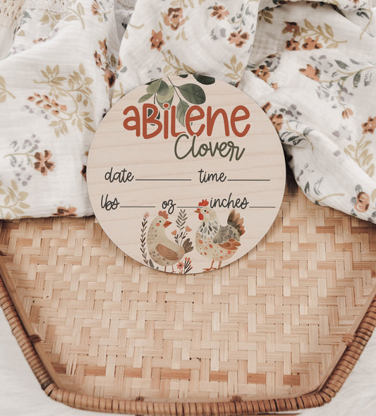 Cottage Farm Birth Stats Announcement