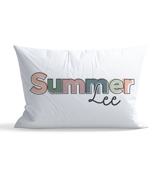 Personalized Kid Pillow Case