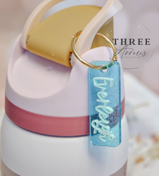 Water Bottle Name Charm, Owala Charm Freesip Name Tags, Personalized Stanley Cup Name Charms, 16/24/32/40oz Name Water Bottle Tag for Kids
