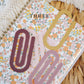 Jumbo Paperclips, Paper Clip Bookmark, Teacher Appreciation Bookmark Set, Paperclip Bookmark, Oversized Planner Book Mark, Teacher Day Gift