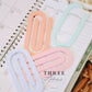 Jumbo Paperclips, Paper Clip Bookmark, Teacher Appreciation Bookmark Set, Paperclip Bookmark, Oversized Planner Book Mark, Teacher Day Gift