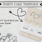 Love Birds Wedding Cake Topper