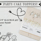 Boho Sunburst Number First Birthday Cake Topper