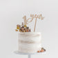 1 Year First Birthday Cake Topper