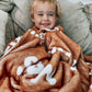 Nature Walk Personalized Name Blanket
