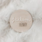 3D Round Nursery Name Sign