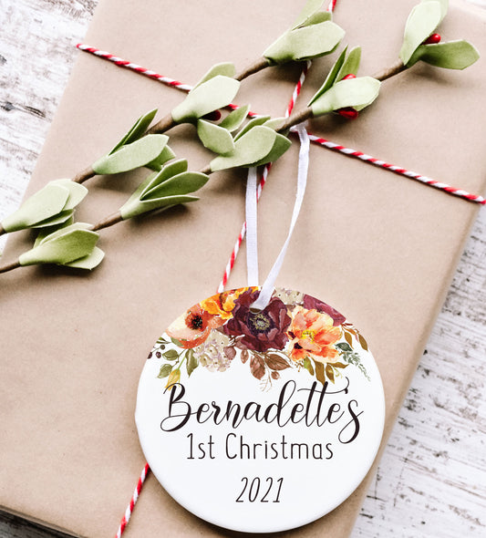 Baby's First Christmas Ornament