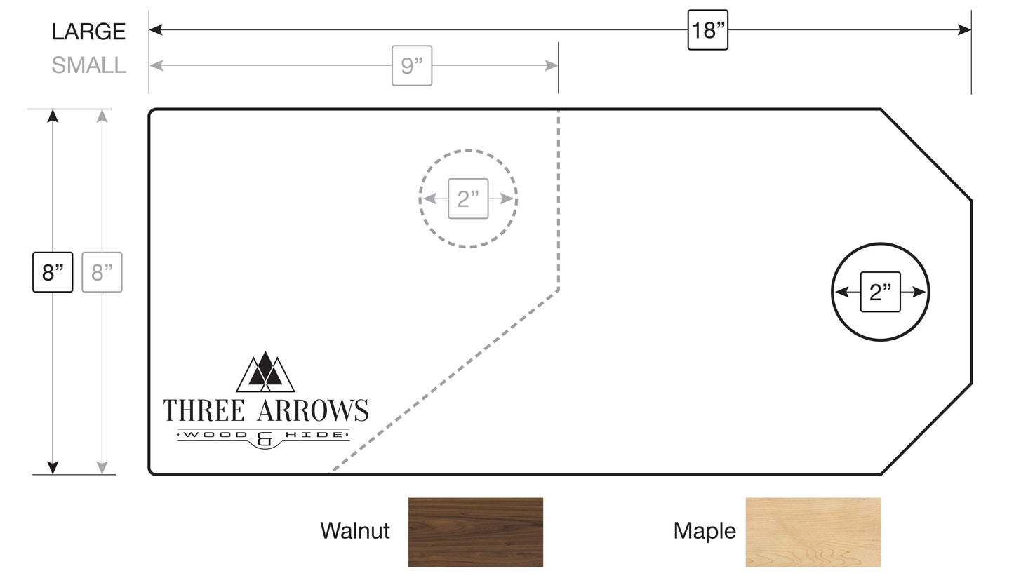 Walnut Wood Serving Board Cheese Board