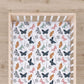 Butterflies Personalized Crib Sheet