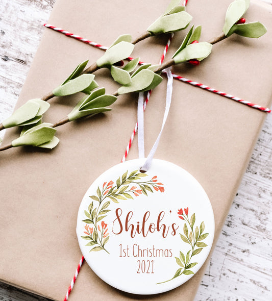 Baby's First Christmas Ornament