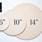 Boho Butterflies- Birth Stats Sign -