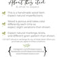 Belamy Collection Birth Stats Sign