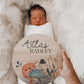Coastal Birth Announcement Name Sign