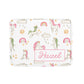 Unicorn Personalized Placemat Coaster Set
