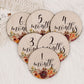 Bernadette - Floral Baby Monthly Milestone Set