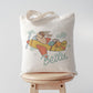 Airplane Bunny Personalized Easter Tote