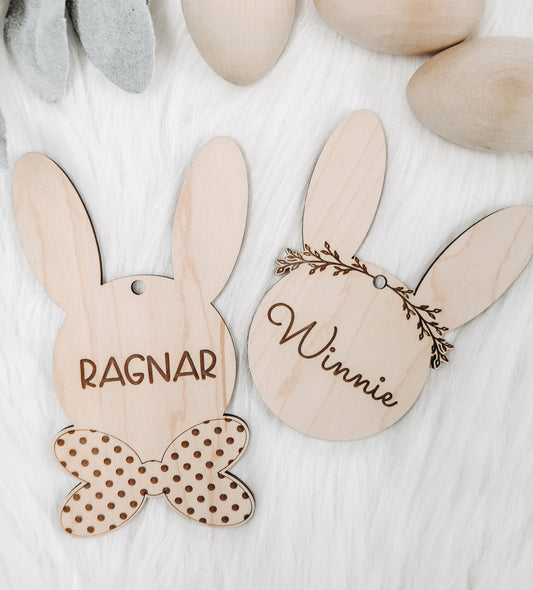 Easter Basket Personalized Name Tag
