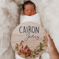 CAIRON - Woodland Fox Baby Announcement Sign CJ002