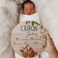 CAIRON - Woodland Fox Baby Stats Sign CJ001