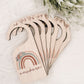 Rainbow Baby Girl Nursery Closet Divider